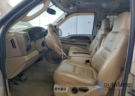 2004 Ford Excursion Limited z USA, uszkodzony, nr VIN 1FMSU43P44EA72756